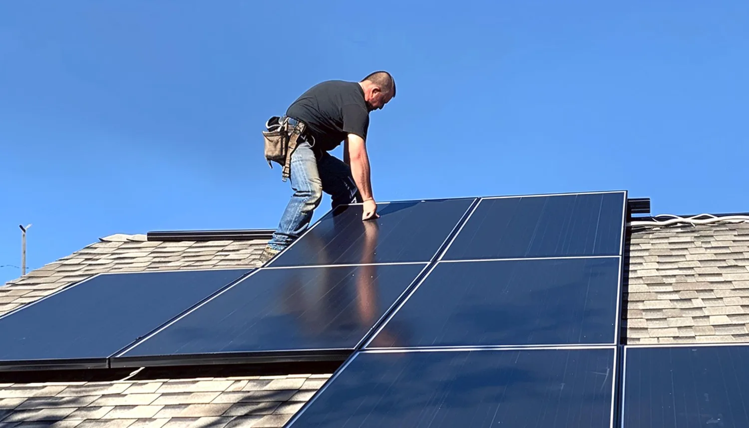 Zonnepanelen installatie